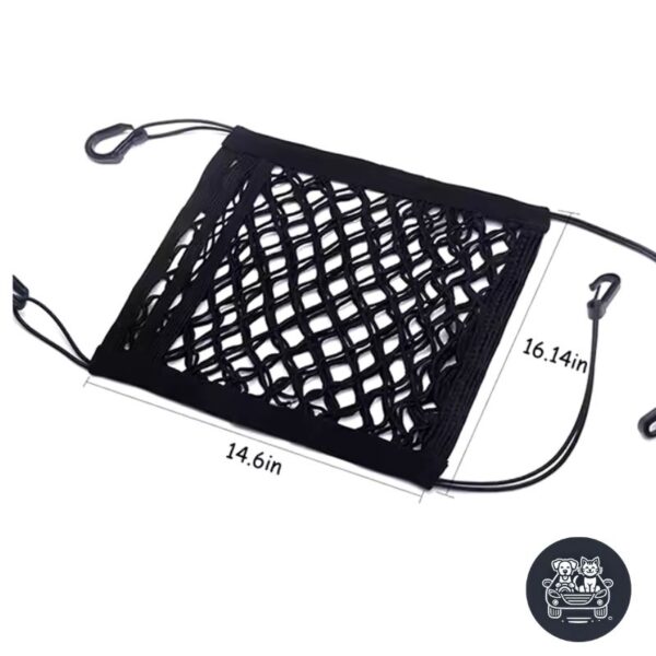 Filet de protection pour chien en voiture – Image 2